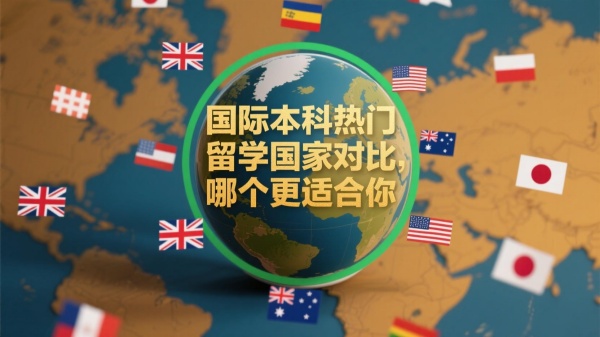  国际本科热门留学国家对比，哪个更适合你