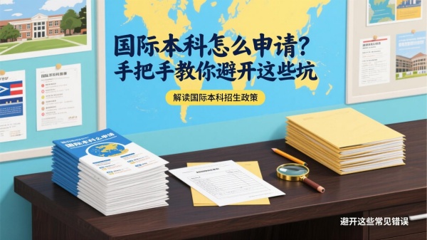国际本科怎么申请？手把手教你避开这些坑